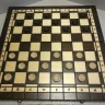 Шахматы, шашки, нарды в комплекте со складной доской 51см (арт.176) 